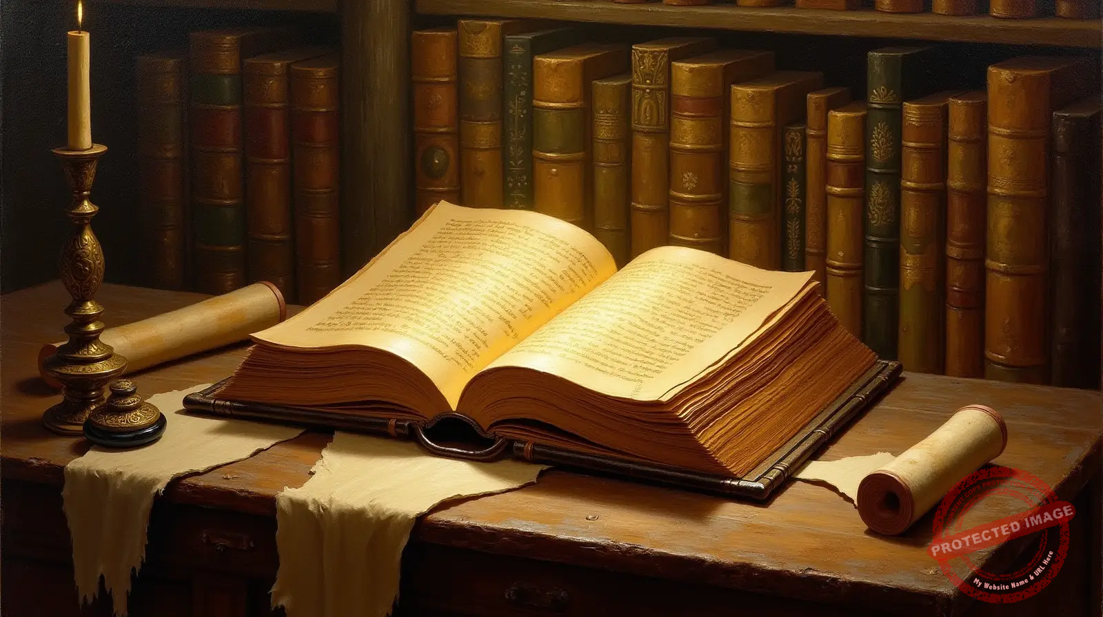 Golden Codex - A Golden Codex ready for stories co-written by man and artificial intelligence.