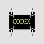 "Stylized emblem of The Harleman Chronicles Codex featuring symbolic elements of mystery and lore