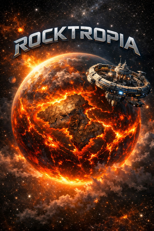 Rocktropia Vs2 Copyright free AI generated image of Rocktropia for blog post.